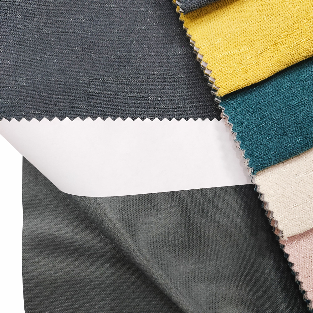360GSM Polyester Chenille Blackout Curtain Fabric for Bedroom