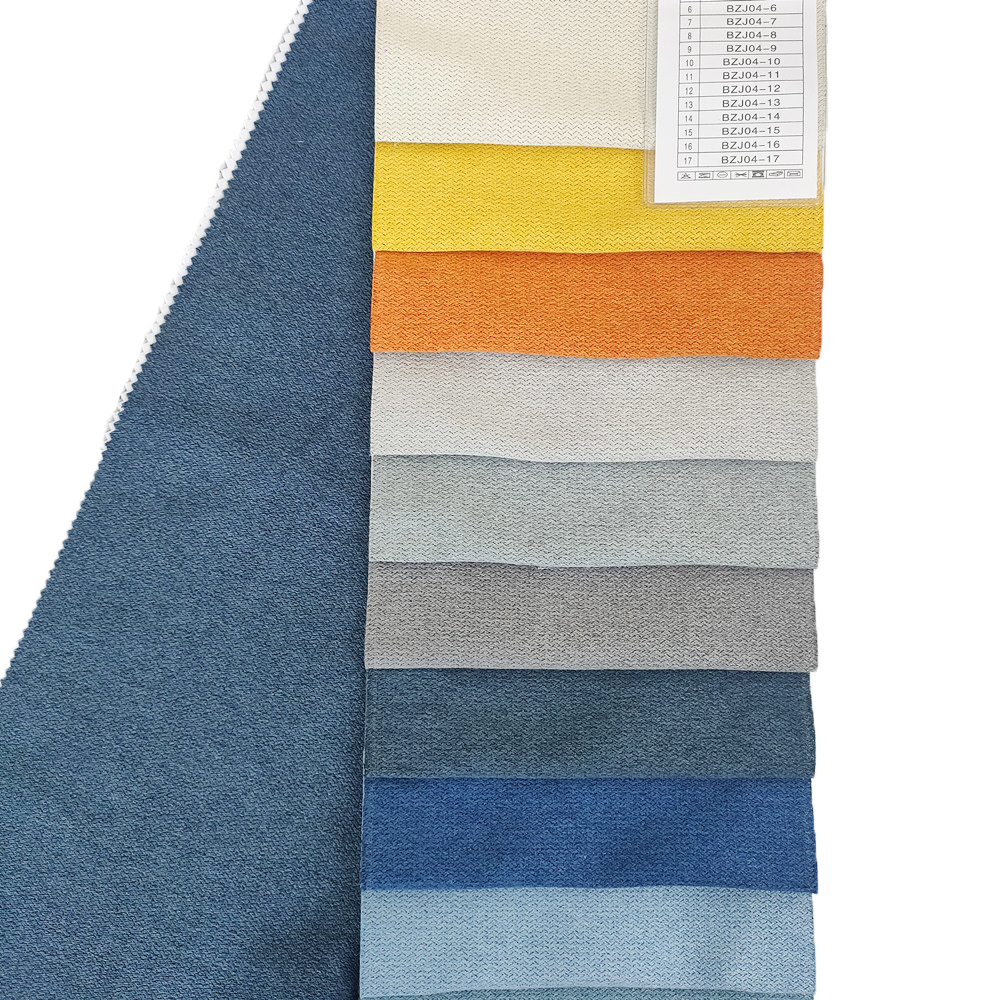  Wholesale Soft Cashmere Polyester Plain Curtain Fabric Custom