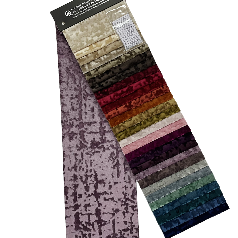 Multiple Colors Polyester Luxury Style Italian Regular Ice Velvet Curtain Fabric 