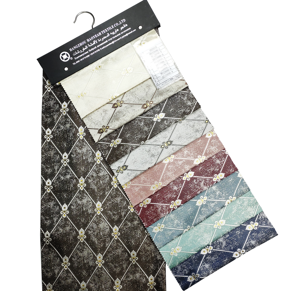 New Diamond Design Luxury High Quality Lurex Jacquard Curtain Fabric 