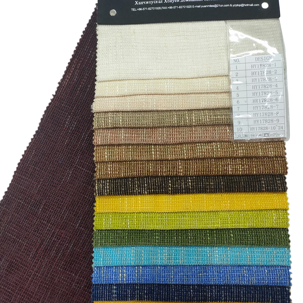 Imitation Linen Microfiber Textile Upholstery Fabric Big Belly Hemp Sofa Fabric 