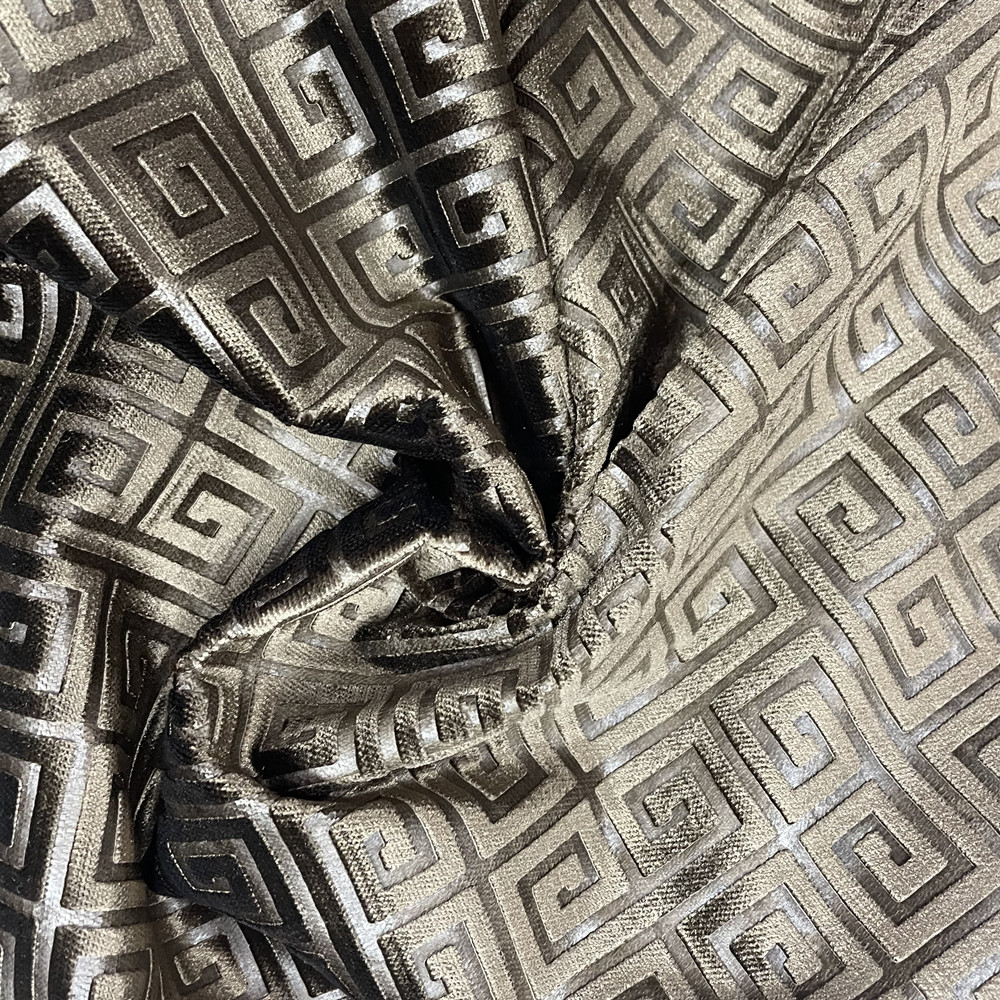  Polyester Cut Pile Jacquard Velvet Fabric for Sofa Cover 