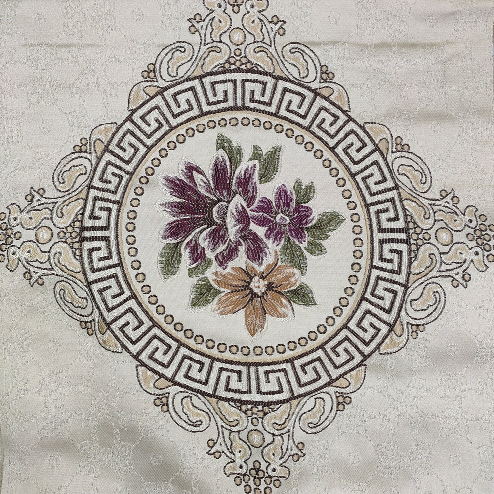 Luxury High Quality Polyester Jacquard Fabric for Stock Sofa Fabric 