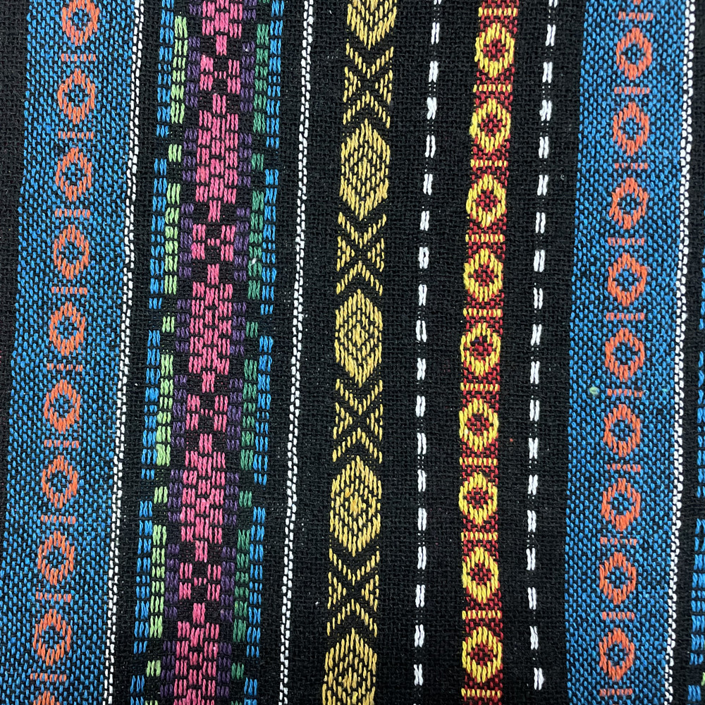 Ethnic Style Woven Jacquard Fabric for Clothing Sofa Cushions Tablecloth Handbags