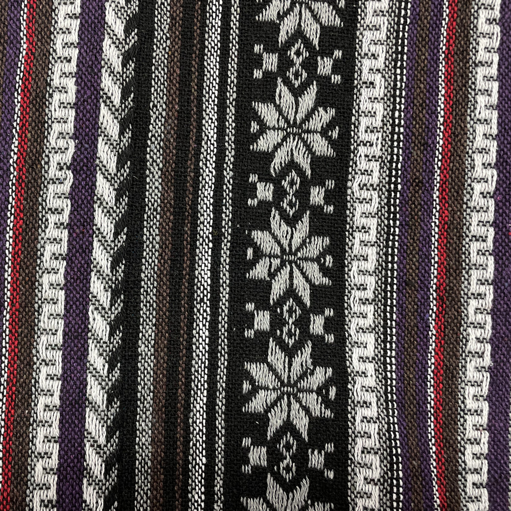 Ethnic Style Woven Jacquard Fabric for Clothing Sofa Cushions Tablecloth Handbags