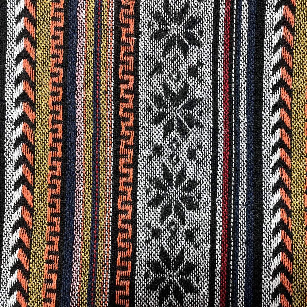 Ethnic Style Woven Jacquard Fabric for Clothing Sofa Cushions Tablecloth Handbags