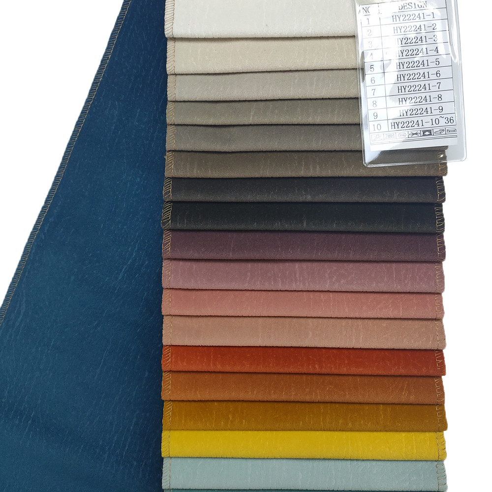 Striola Design Plain Polyester 3D Embossing Dove Velvet Fabric for Sofa