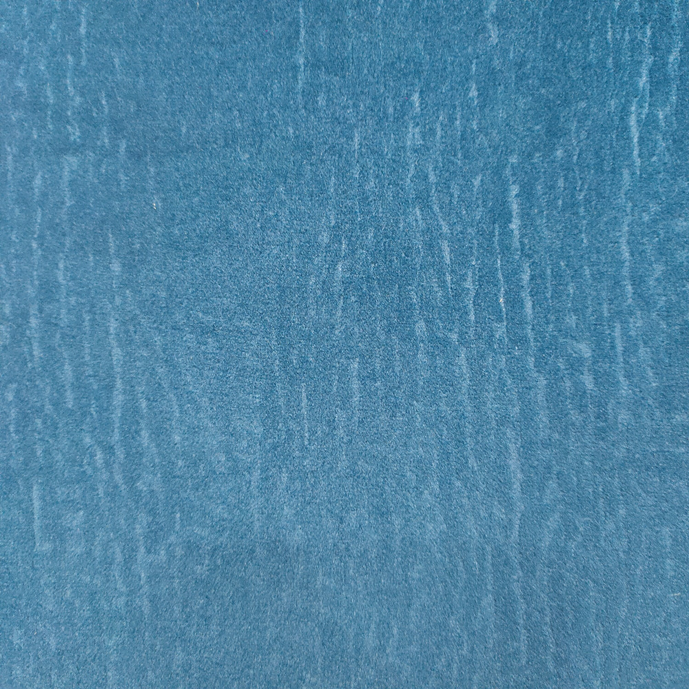 Striola Design Plain Polyester 3D Embossing Dove Velvet Fabric for Sofa