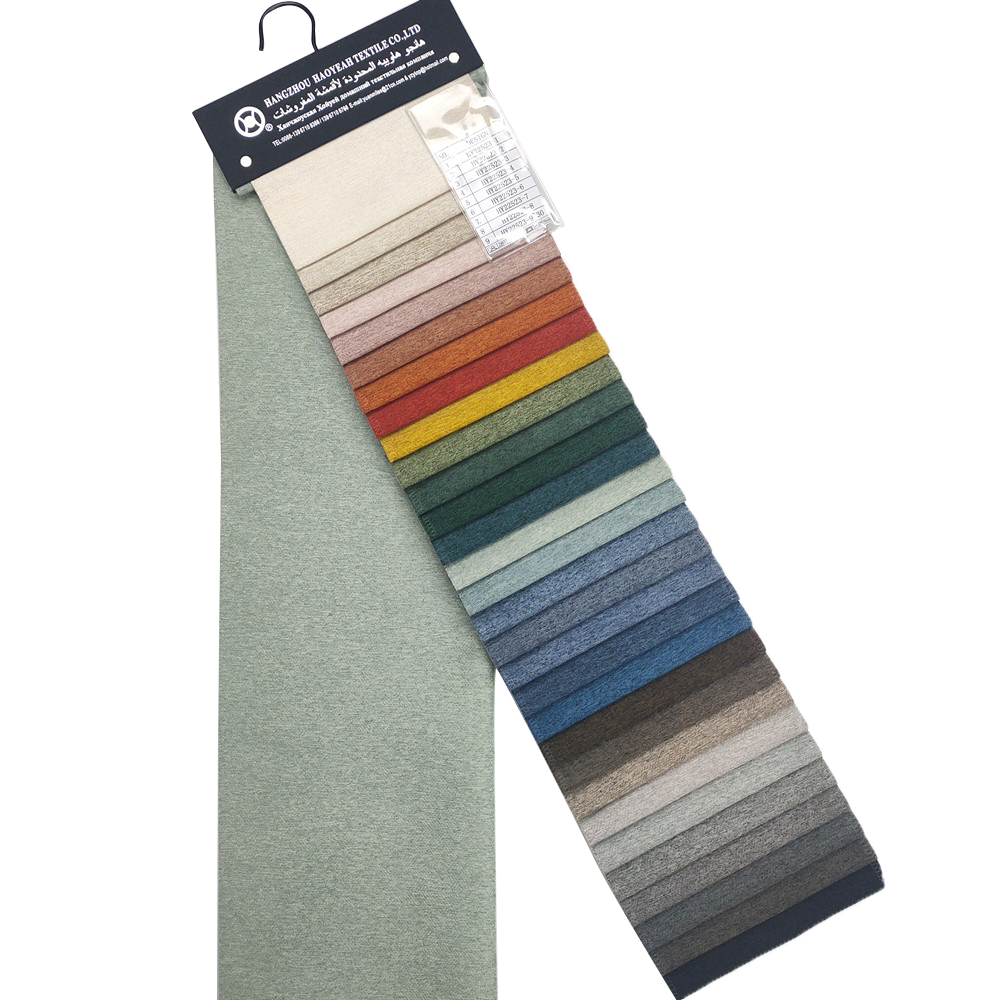 Custom Hometextile Upholstery Super Soft Solid Color Plain Velvet Sofa Fabric
