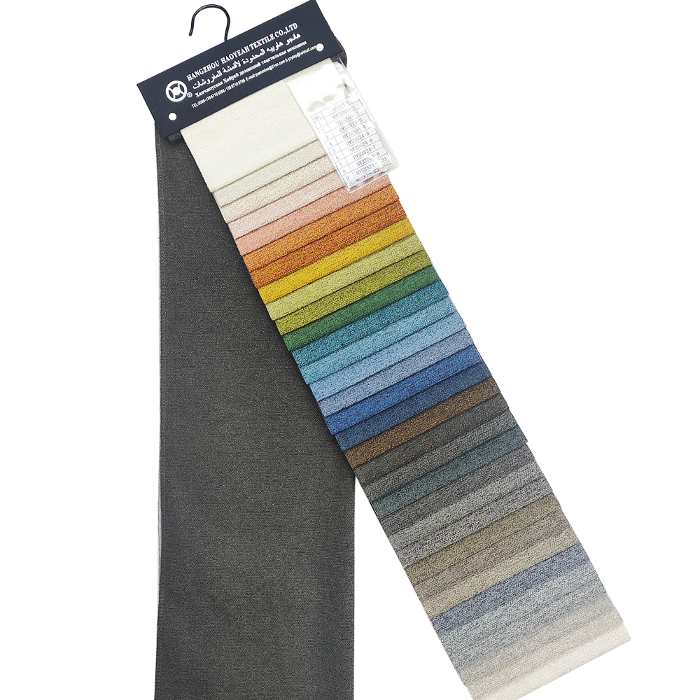 Polyester Multicolor Options Plain Velvet Fabric for Sofa