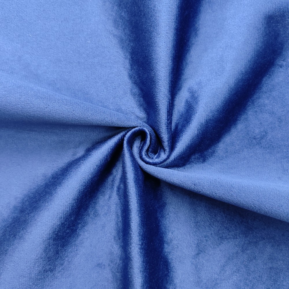 295GSM Weigh Polyester Plain Color Soft Holland Velvet Fabric for Sofa