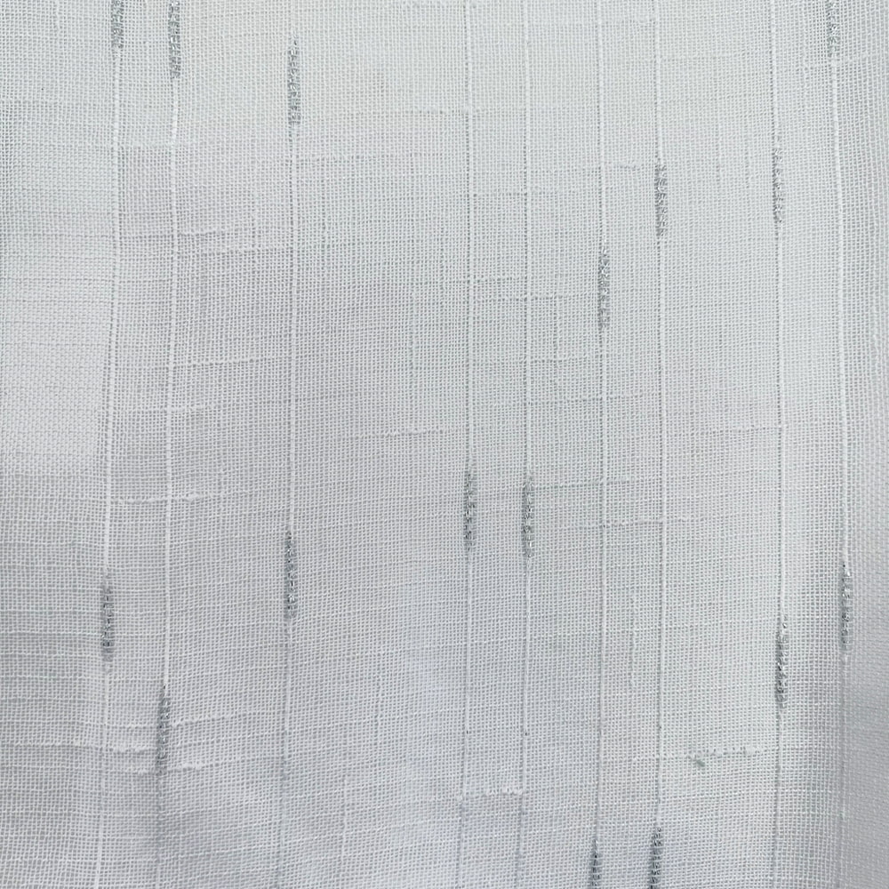 Factory Direct Sales Polyester/linen Blended Yarn Transparent Faux Linen Sheer Voile Curtain Fabric For The Living Room