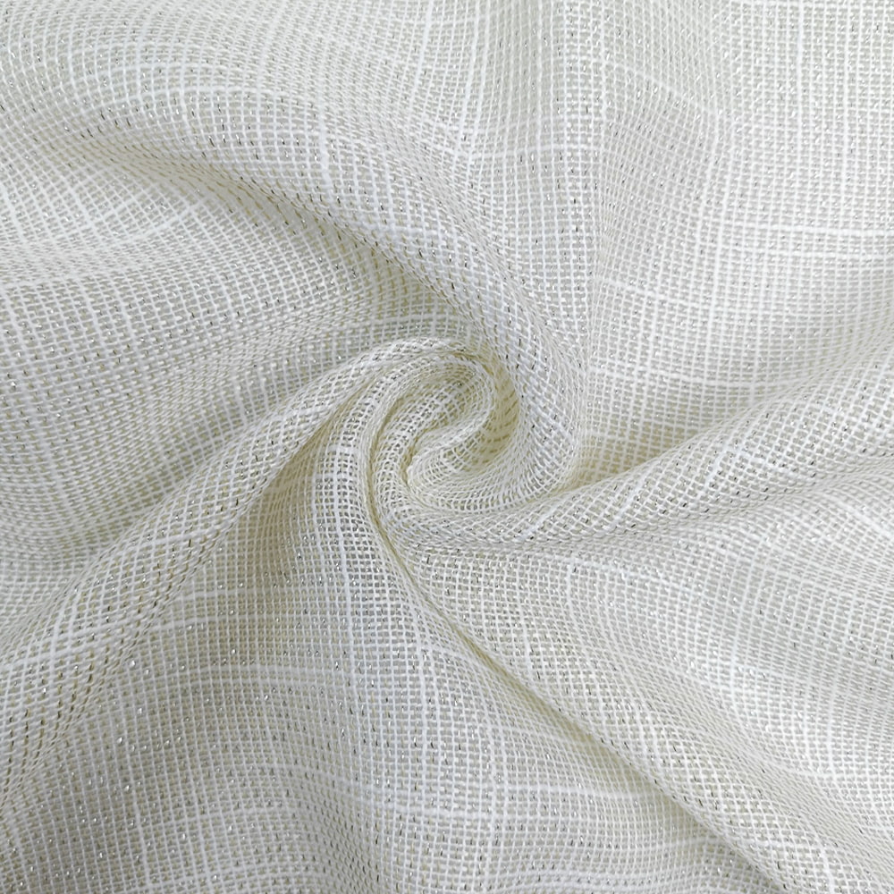 Wholesale Sparkly 100% Polyester Solid Color Luxury Style Foil Mesh Metallic Sequin Sheer Curtain Fabric For Home Textile