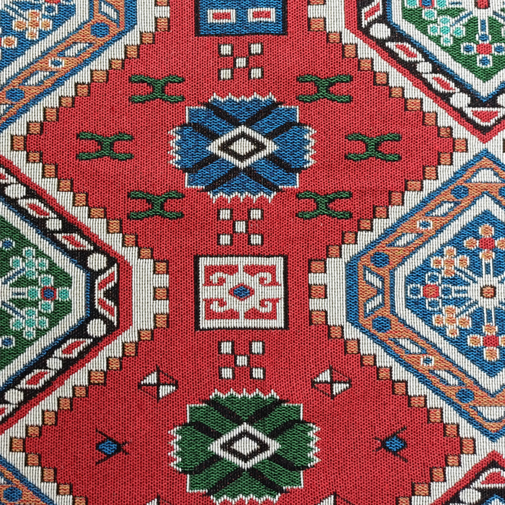 Factory Direct Sales 420GSM Heavyweight Soft Feel Polyester Cotton Blended Woven Cotton Jacquard Fabric for Home Textile